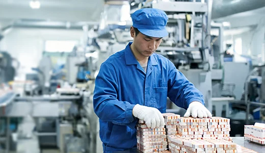 Tobacco production and warehouse workflow used in the Shanghai Tobacco deployment reference